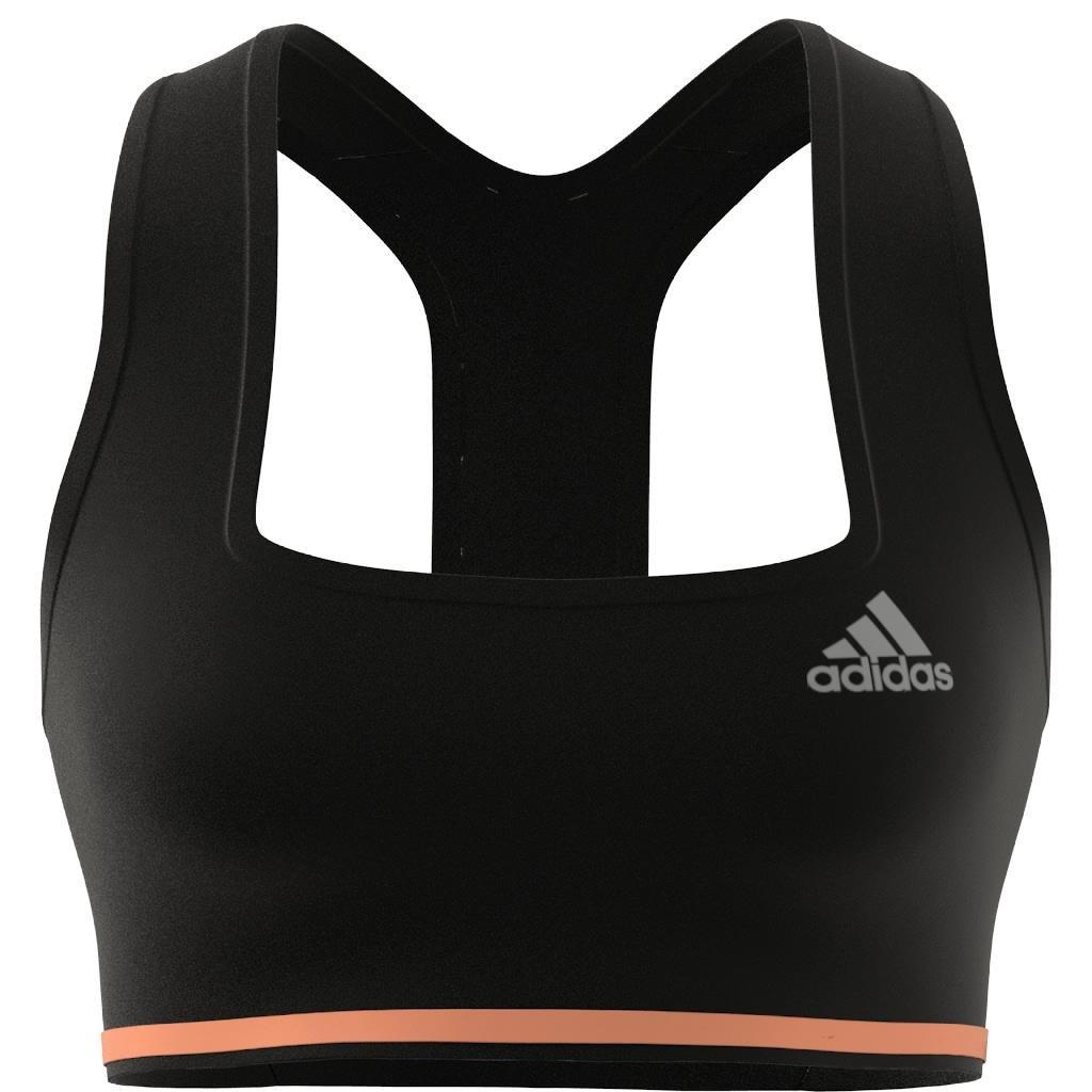 Running Medium-Support Seamless Merino Wool Bra, Black, , large image number 3