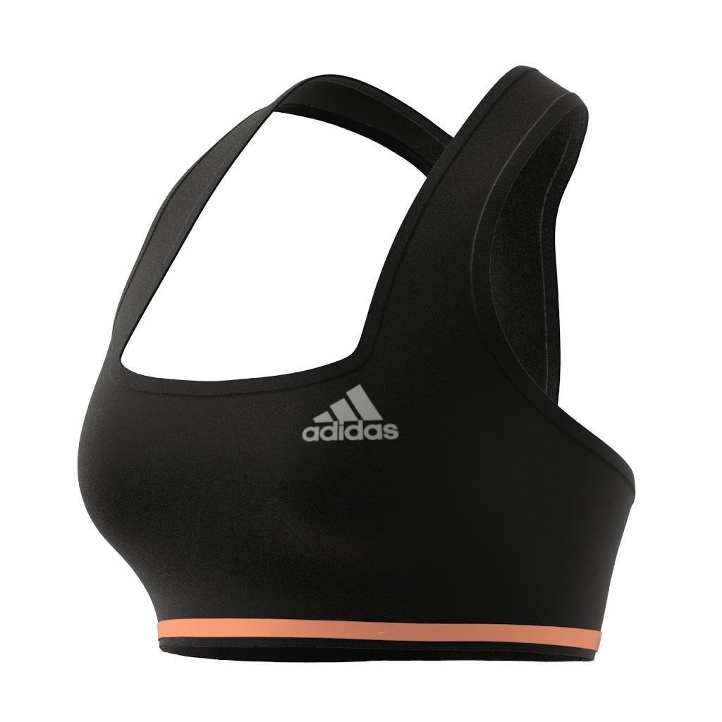 Running Medium-Support Seamless Merino Wool Bra, Black, , large image number 6