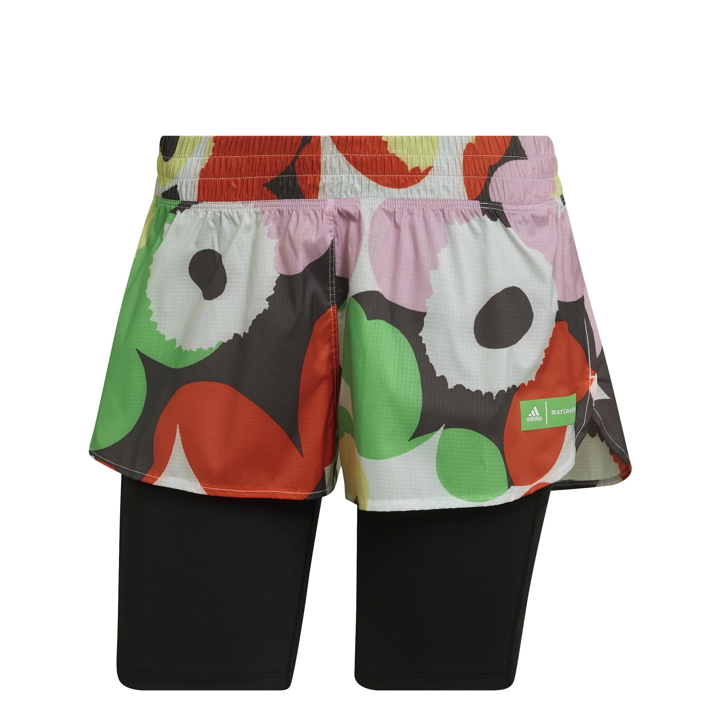 Marimekko X Running Shorts, White, , large image number 2