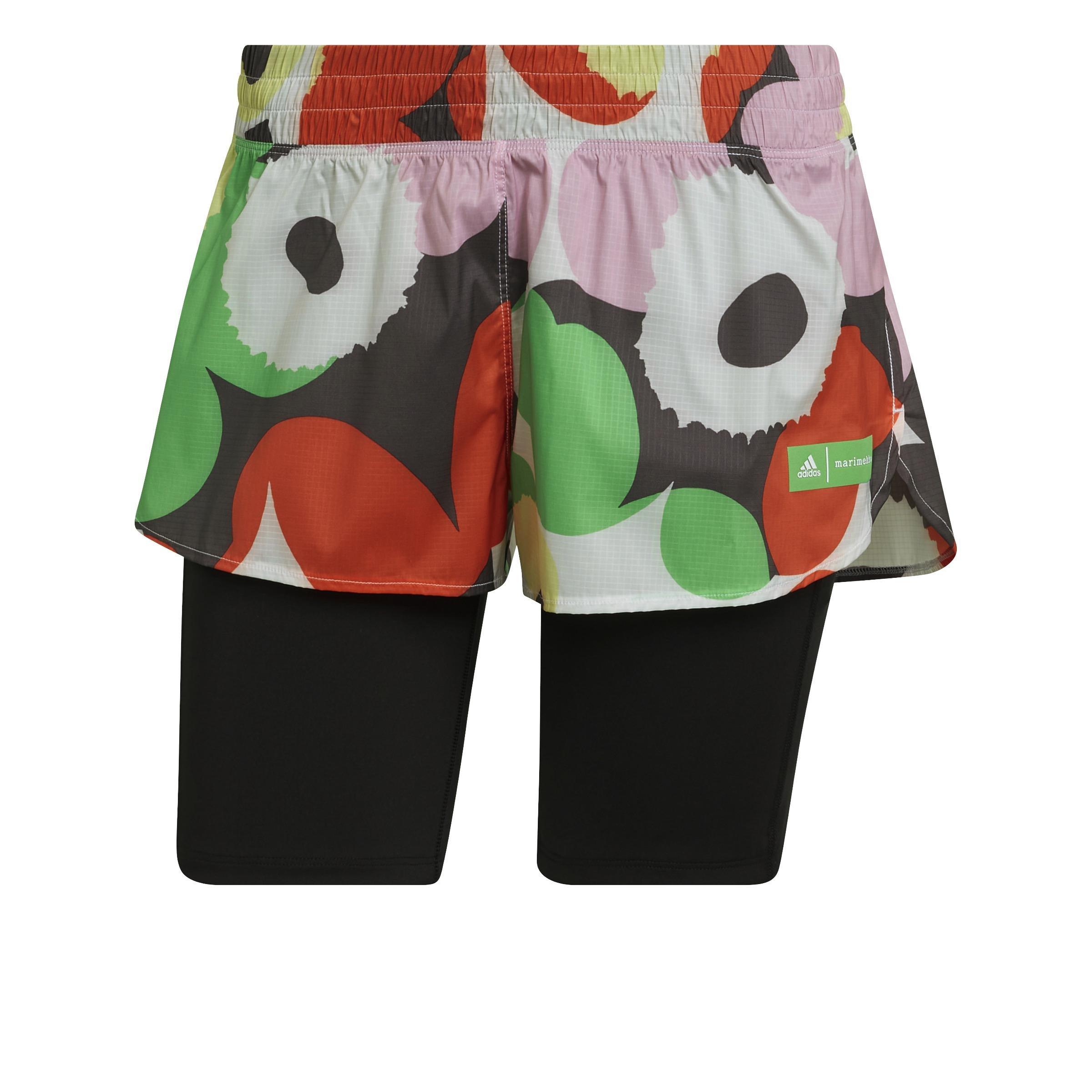 Marimekko X Running Shorts, White, , large image number 3