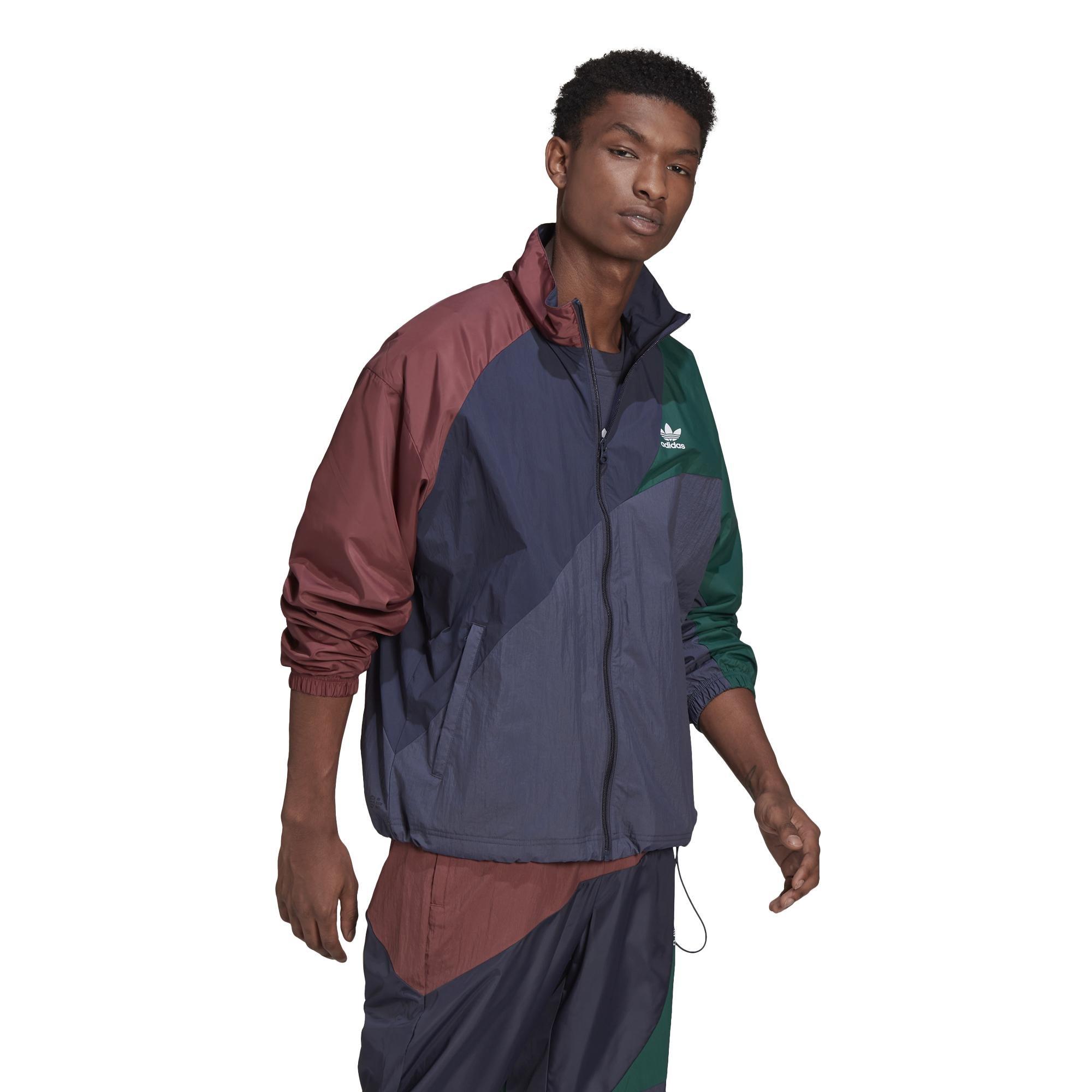 Adicolor Colorblock Track Top, Blue, , large image number 1