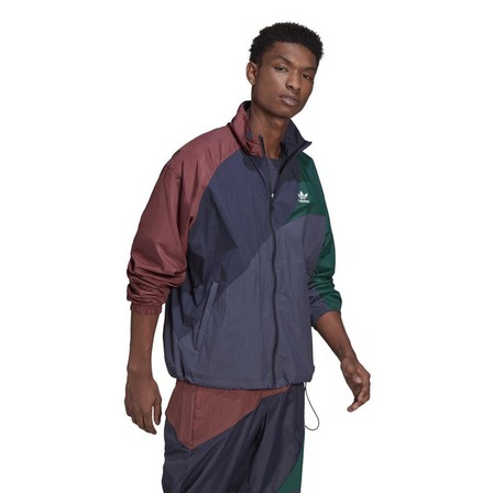 Men Adicolor Colorblock Track Top, Multicolour, A901_ONE, large image number 20