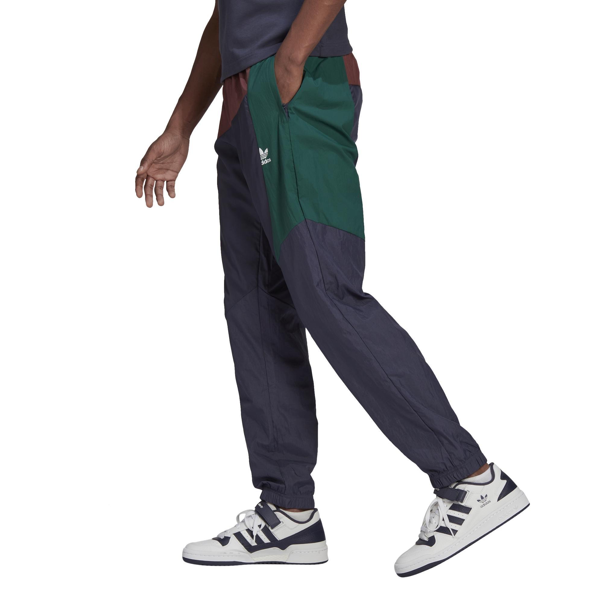 Adicolor Colorblock Tracksuit Bottoms, Blue, A901_ONE, large image number 17