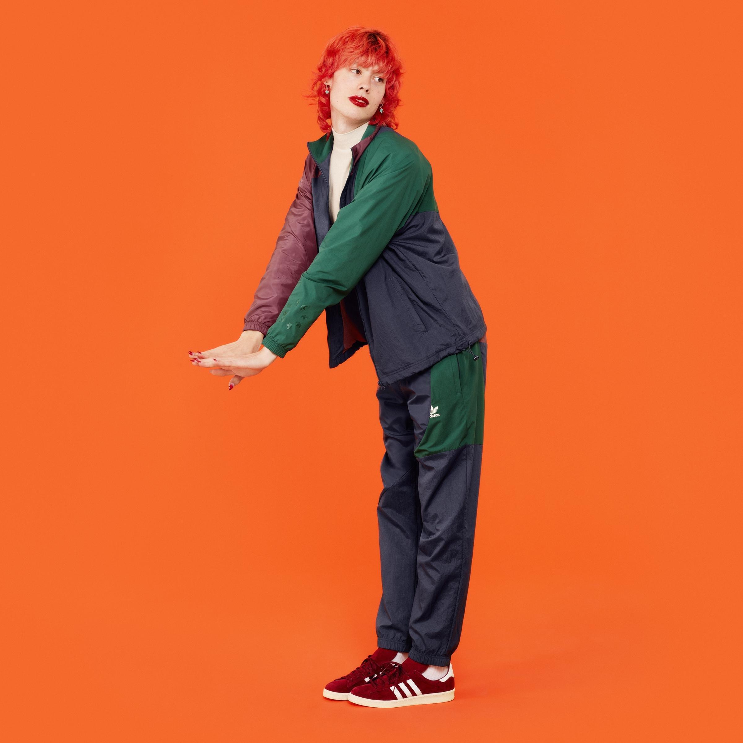 Adicolor Colorblock Tracksuit Bottoms, Blue, A901_ONE, large image number 18