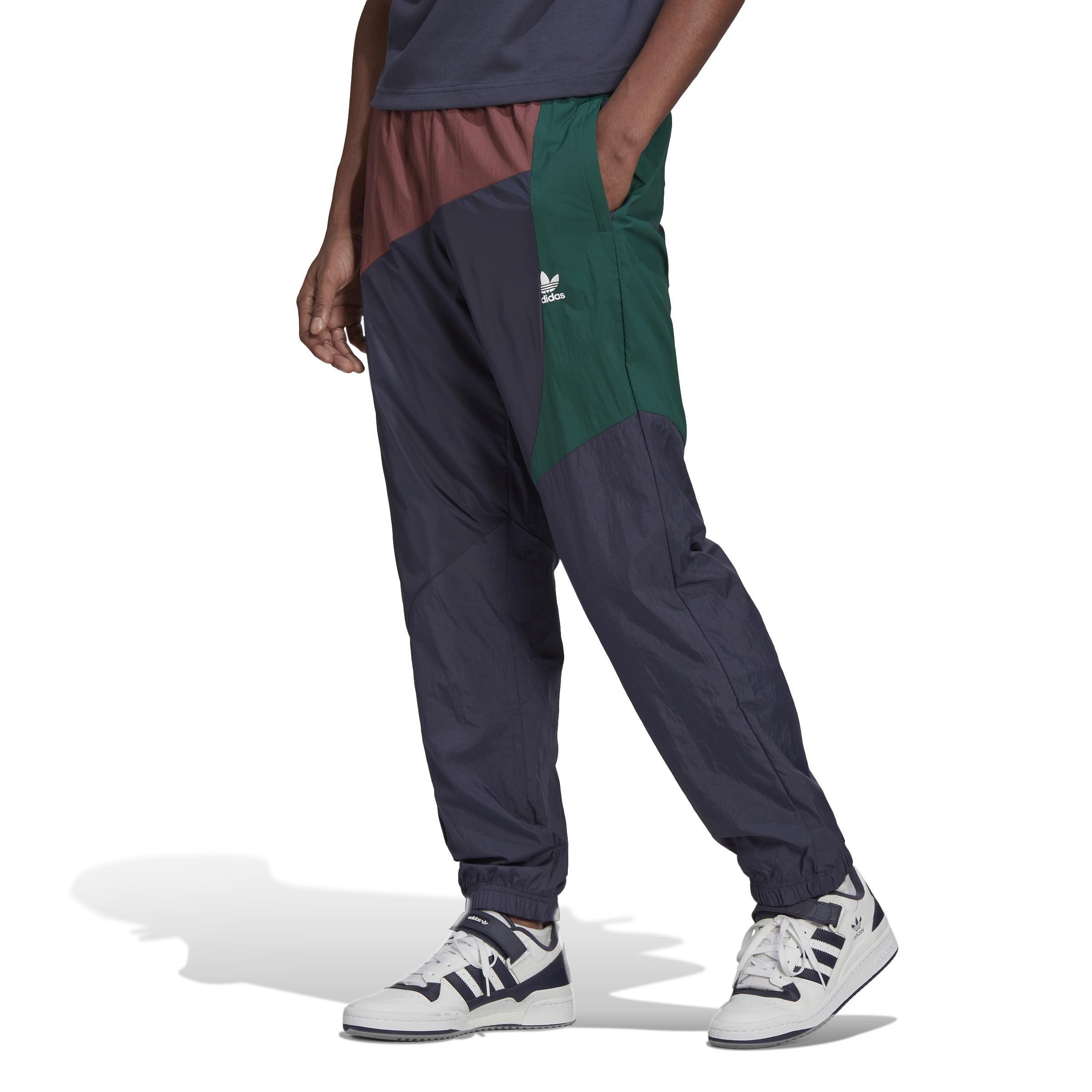 Adicolor Colorblock Tracksuit Bottoms, Blue, A901_ONE, large image number 19