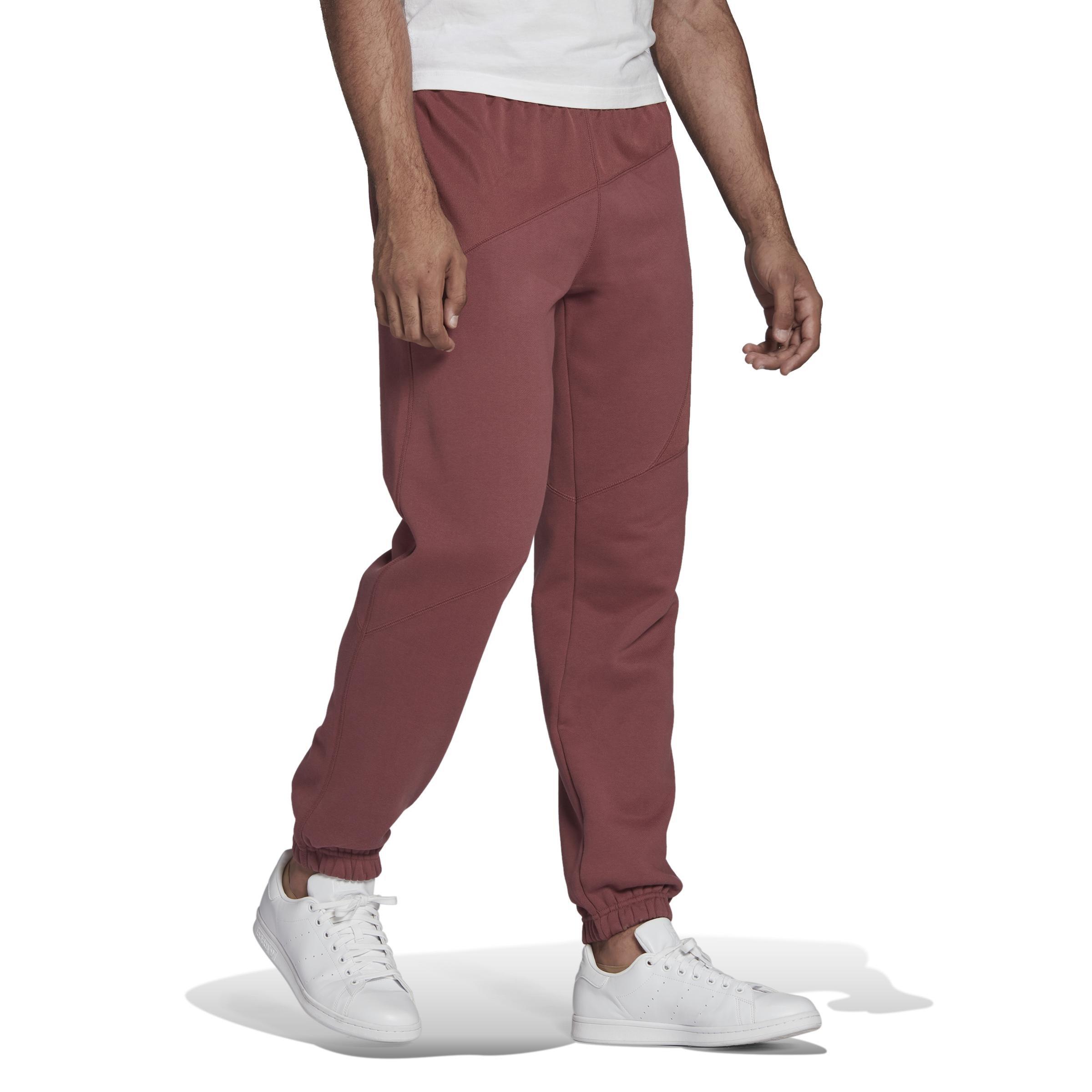 red adidas tricot pants