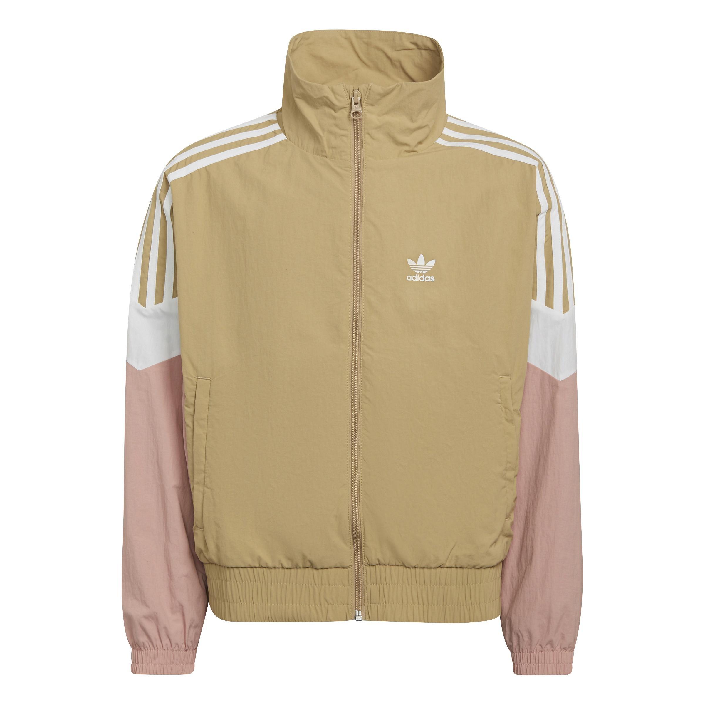 Kids Woven Track Top, Beige, , large image number 2