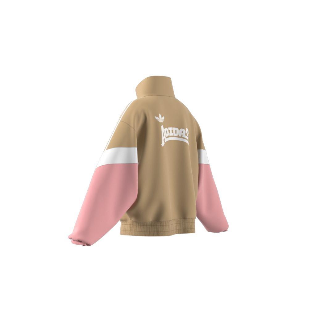 Kids Woven Track Top, Beige, , large image number 8