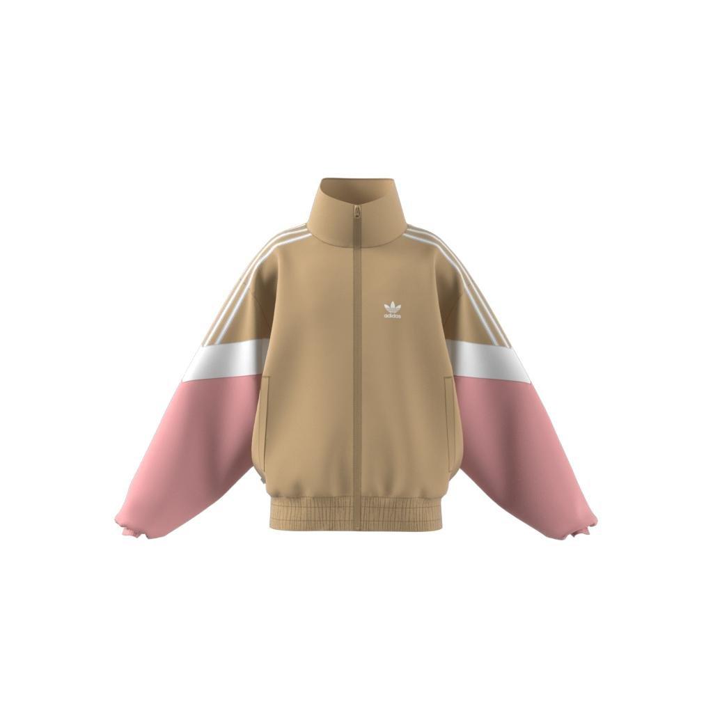 Kids Woven Track Top, Beige, , large image number 11