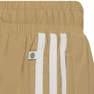 Kids Girls Woven Tracksuit Bottoms, Beige, A901_ONE, thumbnail image number 4