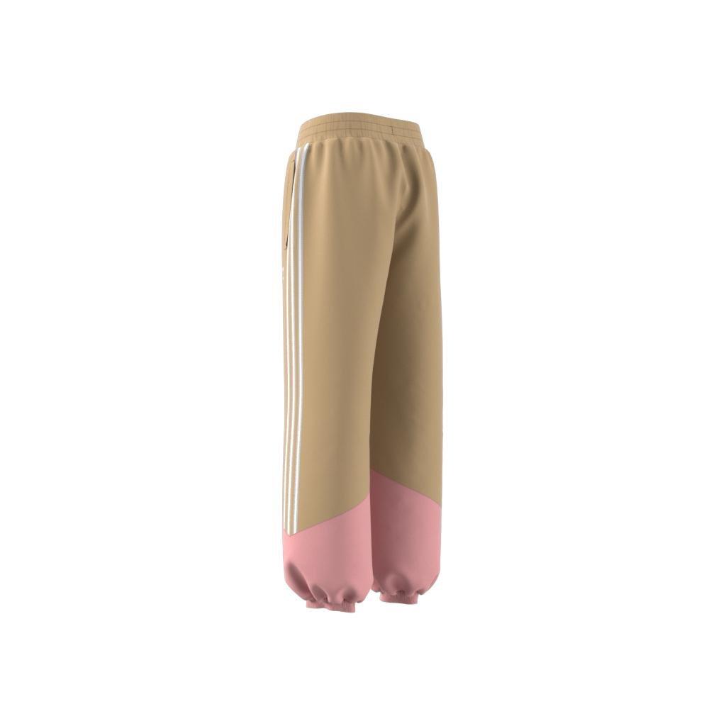 Kids Woven Tracksuit Bottoms, Beige, , large image number 6