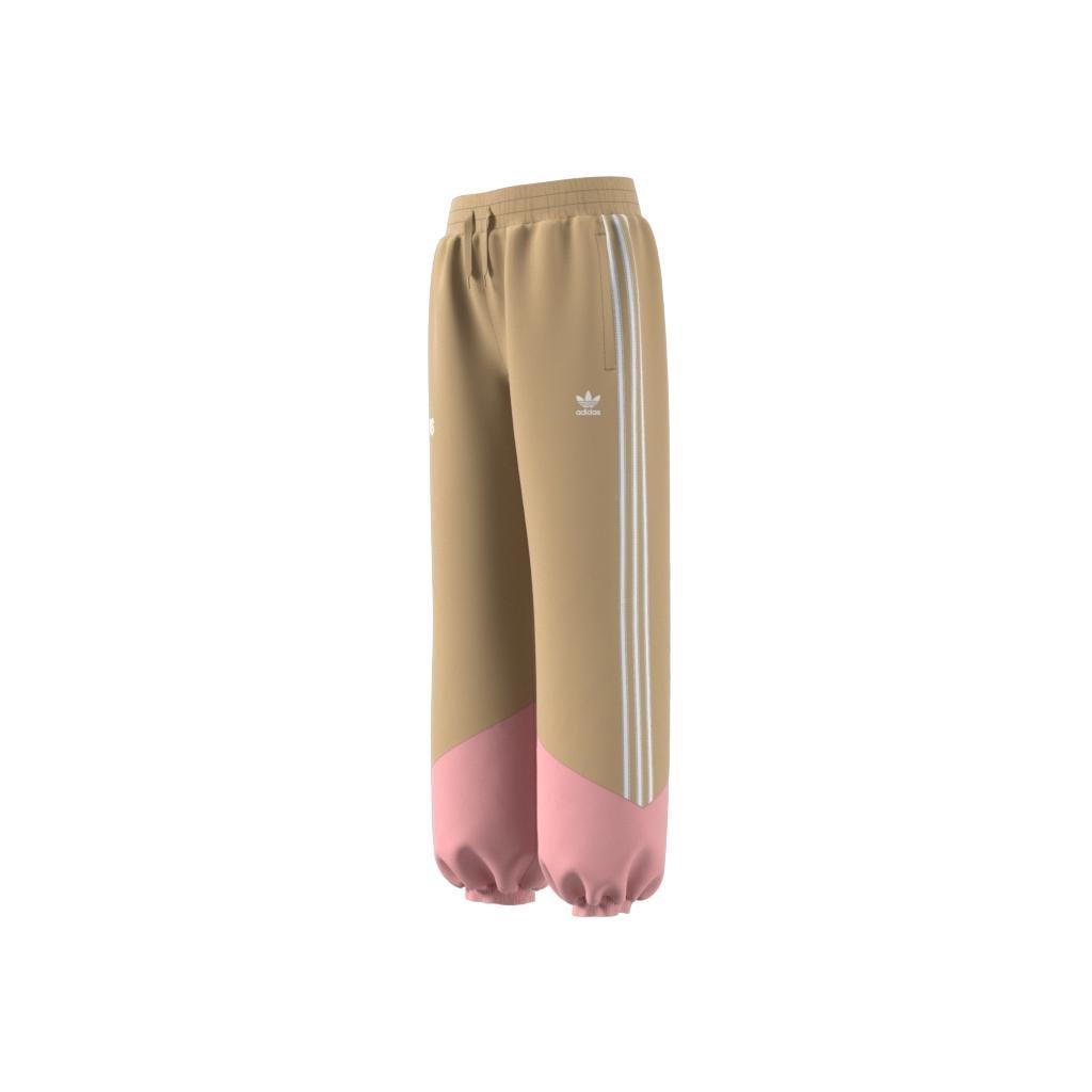 Kids Woven Tracksuit Bottoms, Beige, A901_ONE, large image number 9