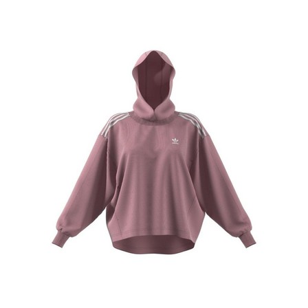 Women Adicolor Classics Hoodie, Purple, A901_ONE, large image number 3