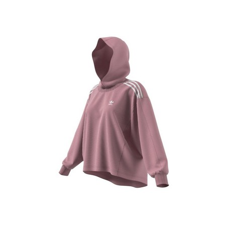 Women Adicolor Classics Hoodie, Purple, A901_ONE, large image number 6