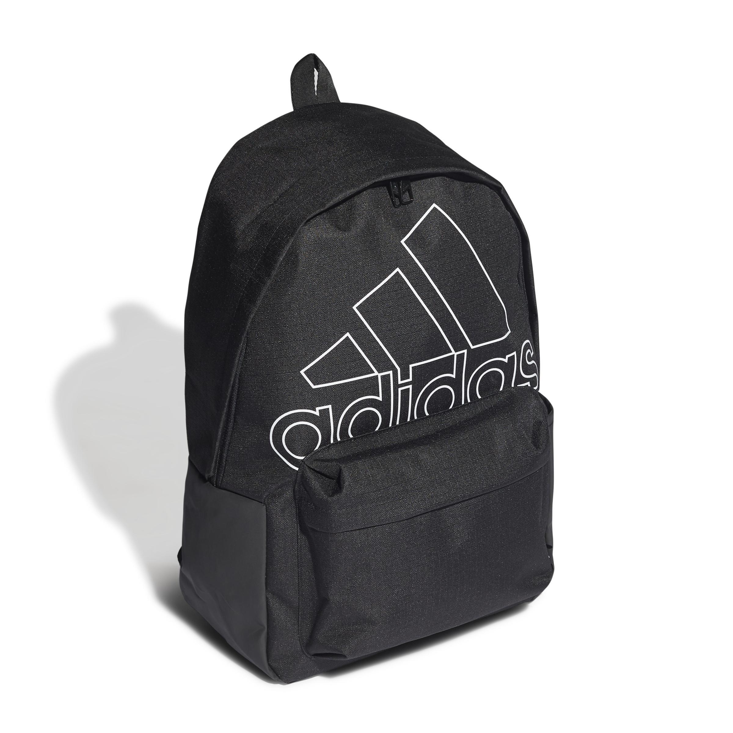 Unisex Badge of Sport Backpack, Black, , large image number 1