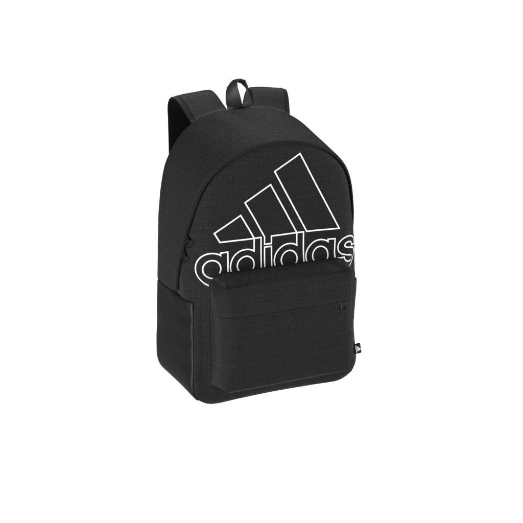 Unisex Badge of Sport Backpack, Black, , large image number 7