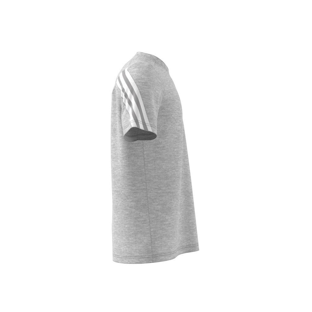adidas Sportswear Future Icons 3-Stripes T-Shirt, Grey, A901_ONE, large image number 7