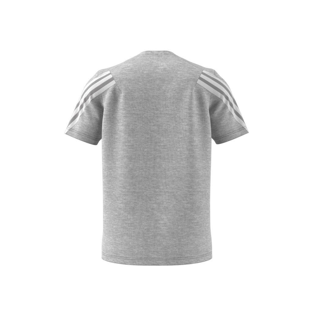 adidas Sportswear Future Icons 3-Stripes T-Shirt, Grey, A901_ONE, large image number 12