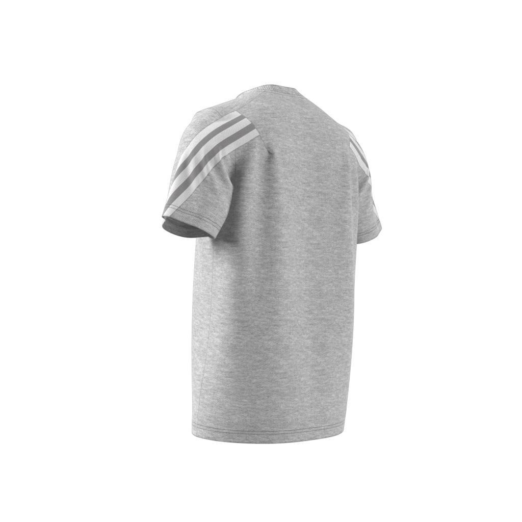 adidas Sportswear Future Icons 3-Stripes T-Shirt, Grey, A901_ONE, large image number 14