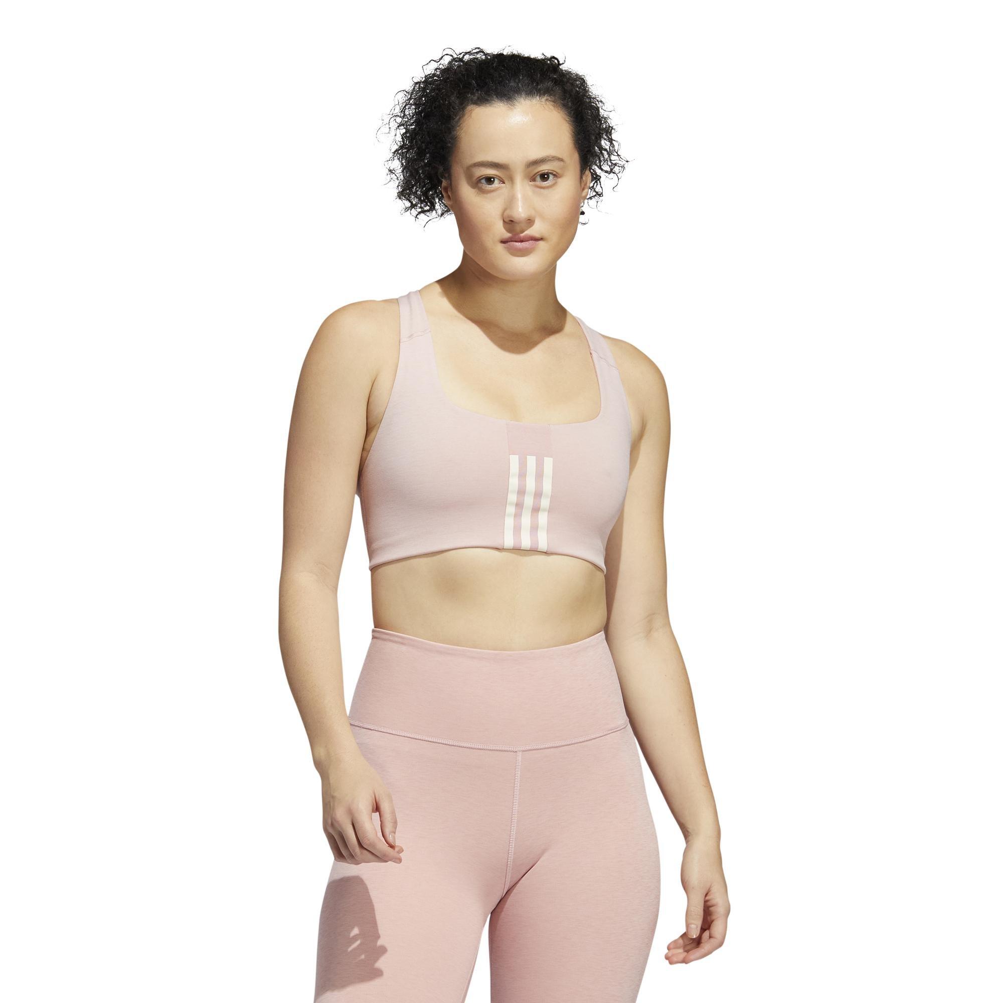 Powerimpact Training Medium-Support Bra, Pink, A901_ONE, large image number 0