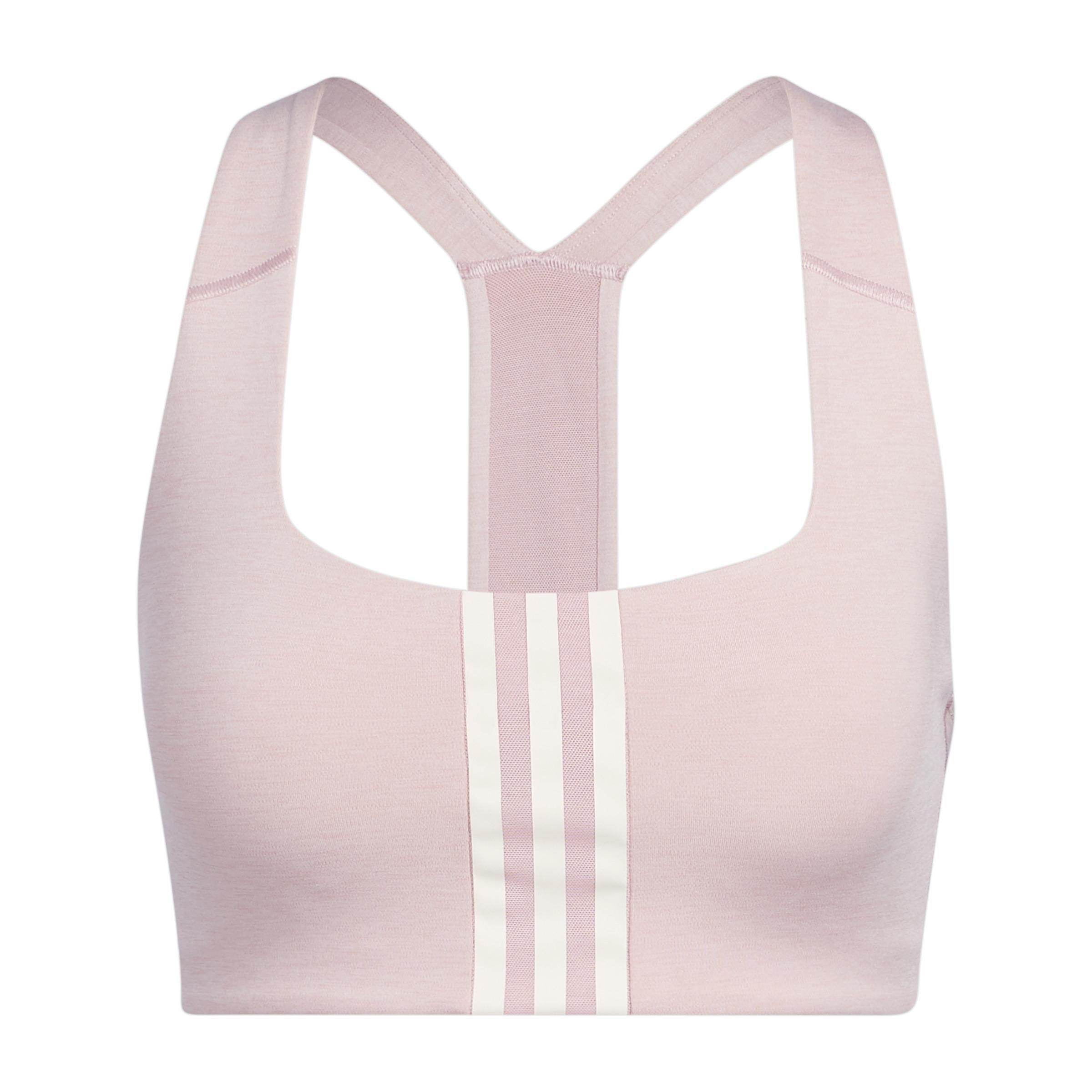 Powerimpact Training Medium-Support Bra, Pink, A901_ONE, large image number 2