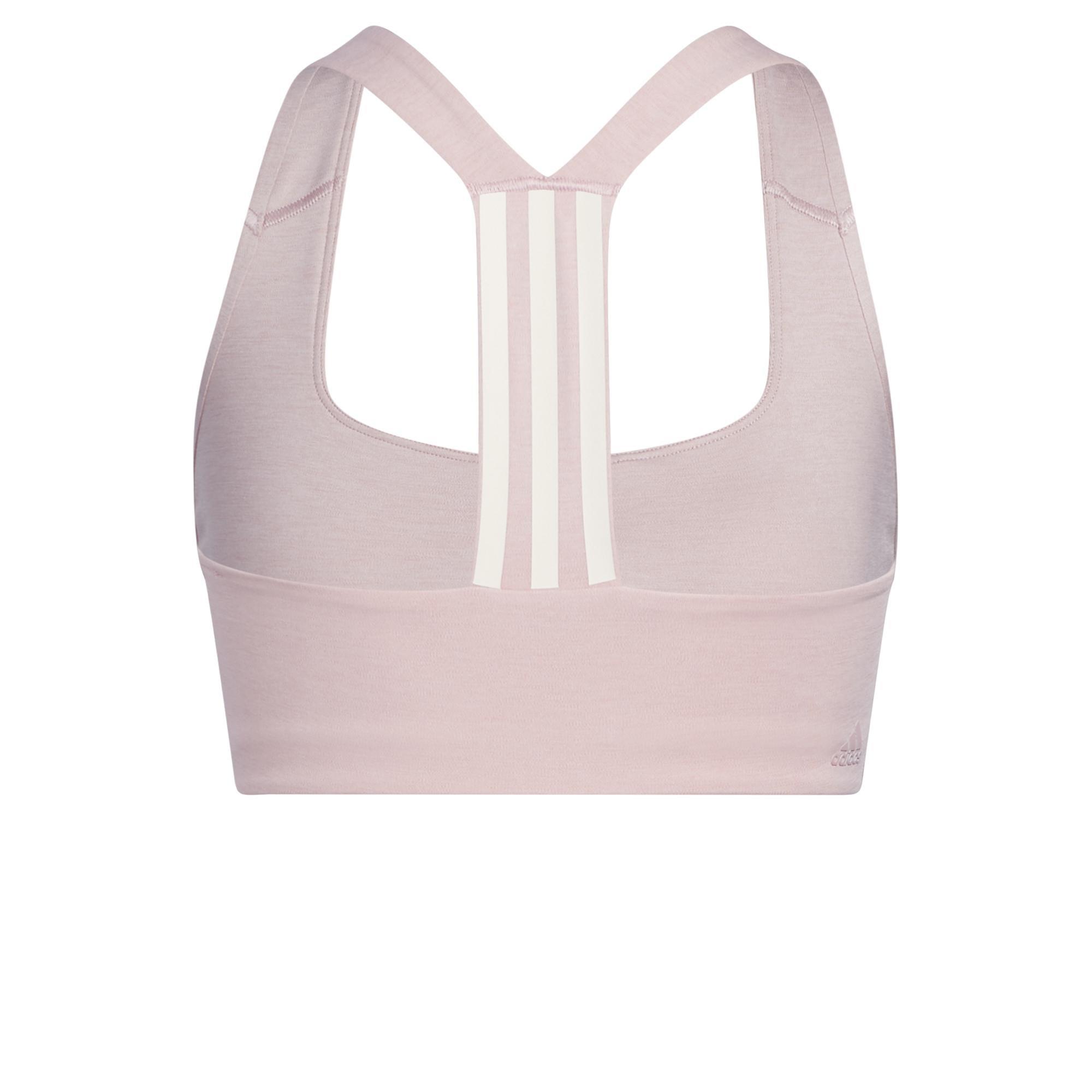 Powerimpact Training Medium-Support Bra, Pink, A901_ONE, large image number 9