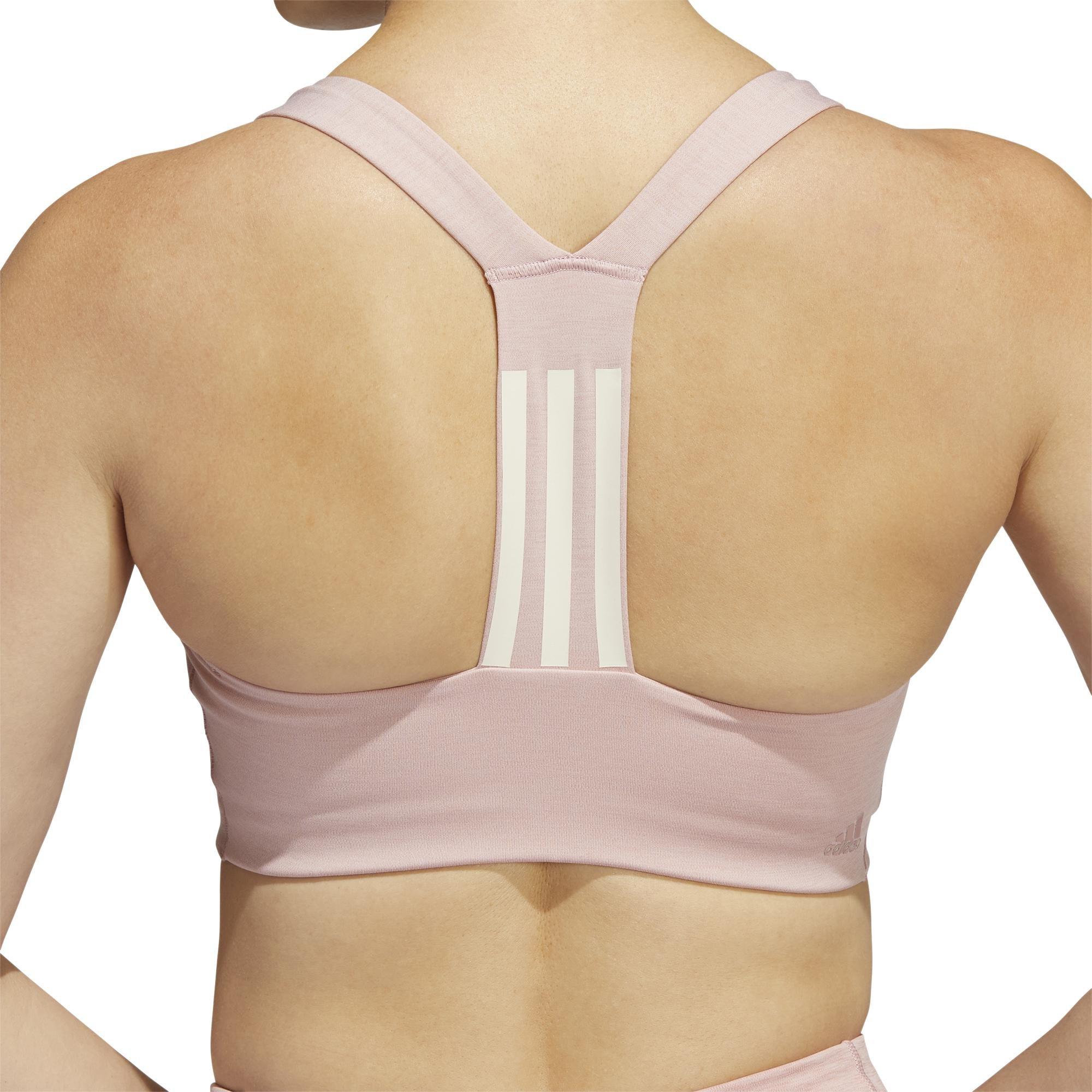 Powerimpact Training Medium-Support Bra, Pink, A901_ONE, large image number 14