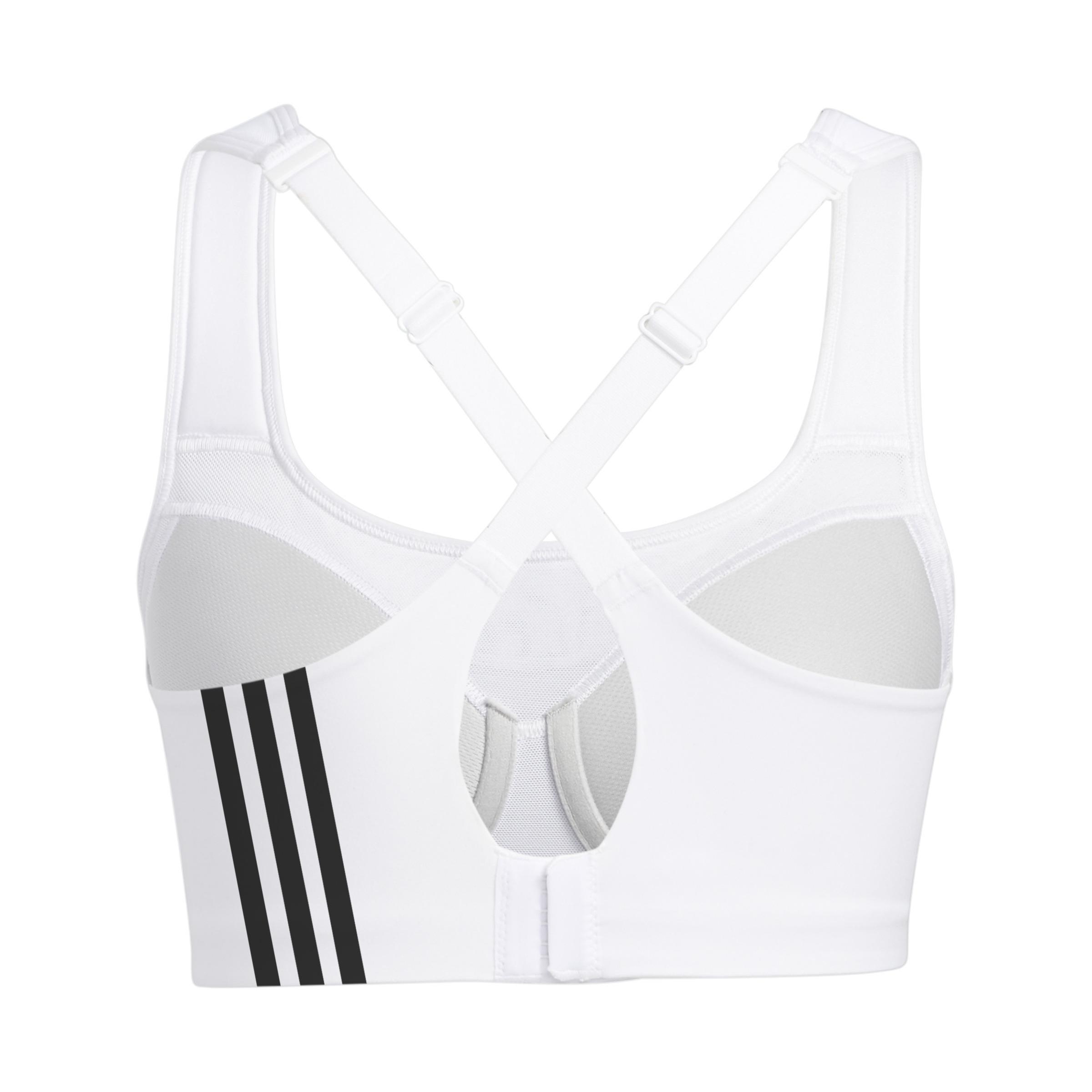 Tlrd Impact Training High-Support Bra, White, A901_ONE, large image number 3