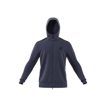 Men Z.N.E. Sportswear Hoodie, blue, A901_ONE, large image number 5