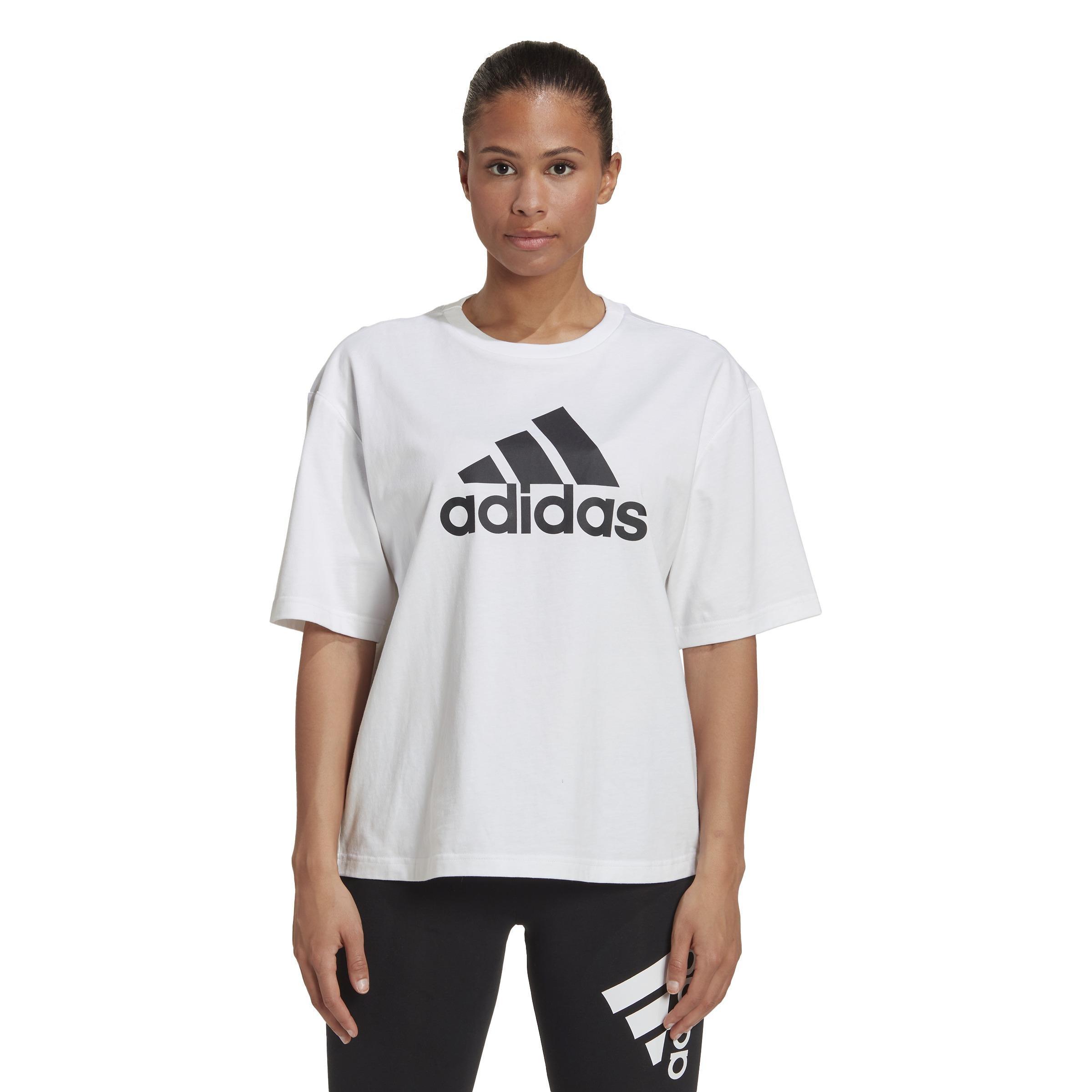 adidas Outlet Future Icons Badge Of Sport T-Shirt, White Azadea
