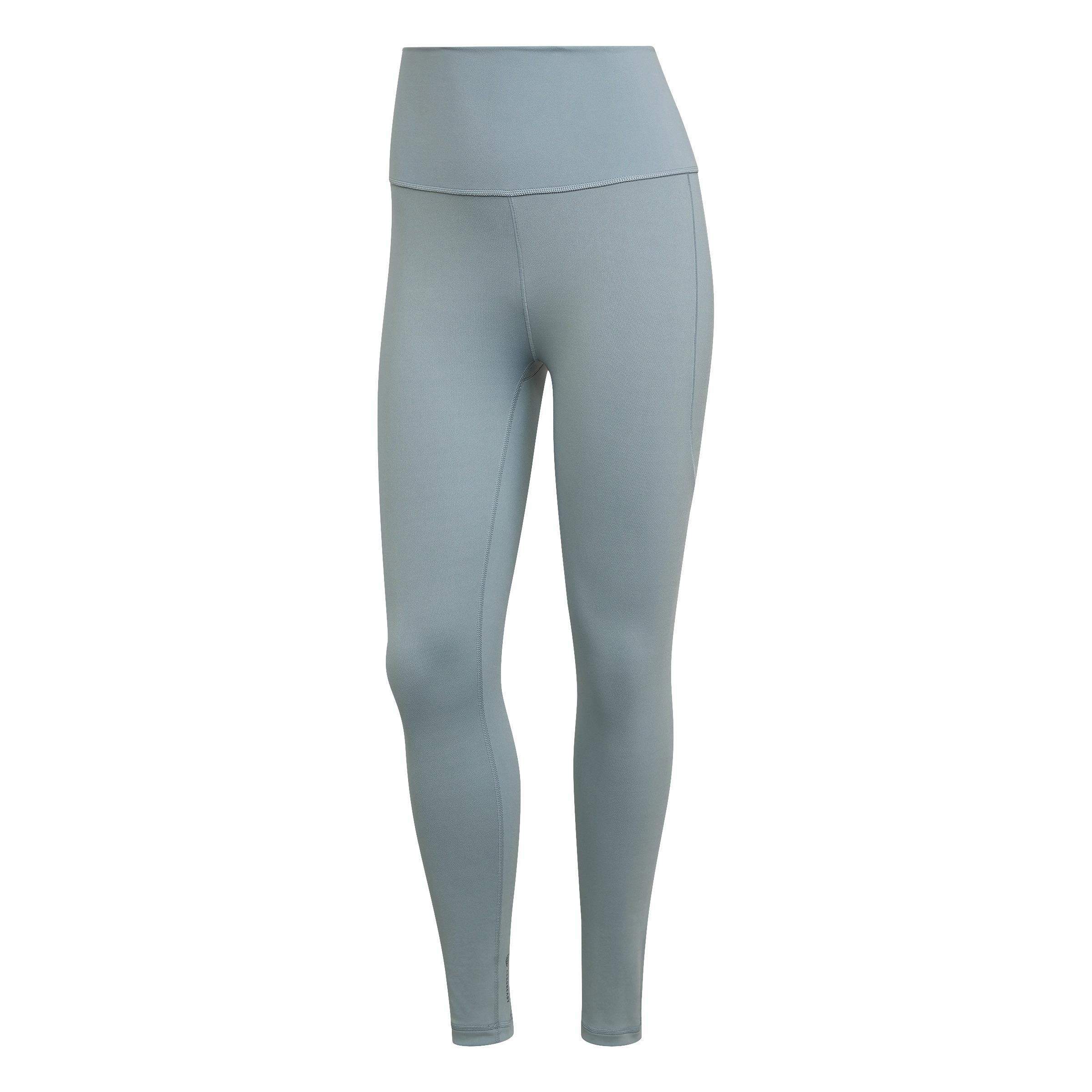 adidas Yoga Studio 7/8 Leggings, Grey, A901_ONE, large image number 0
