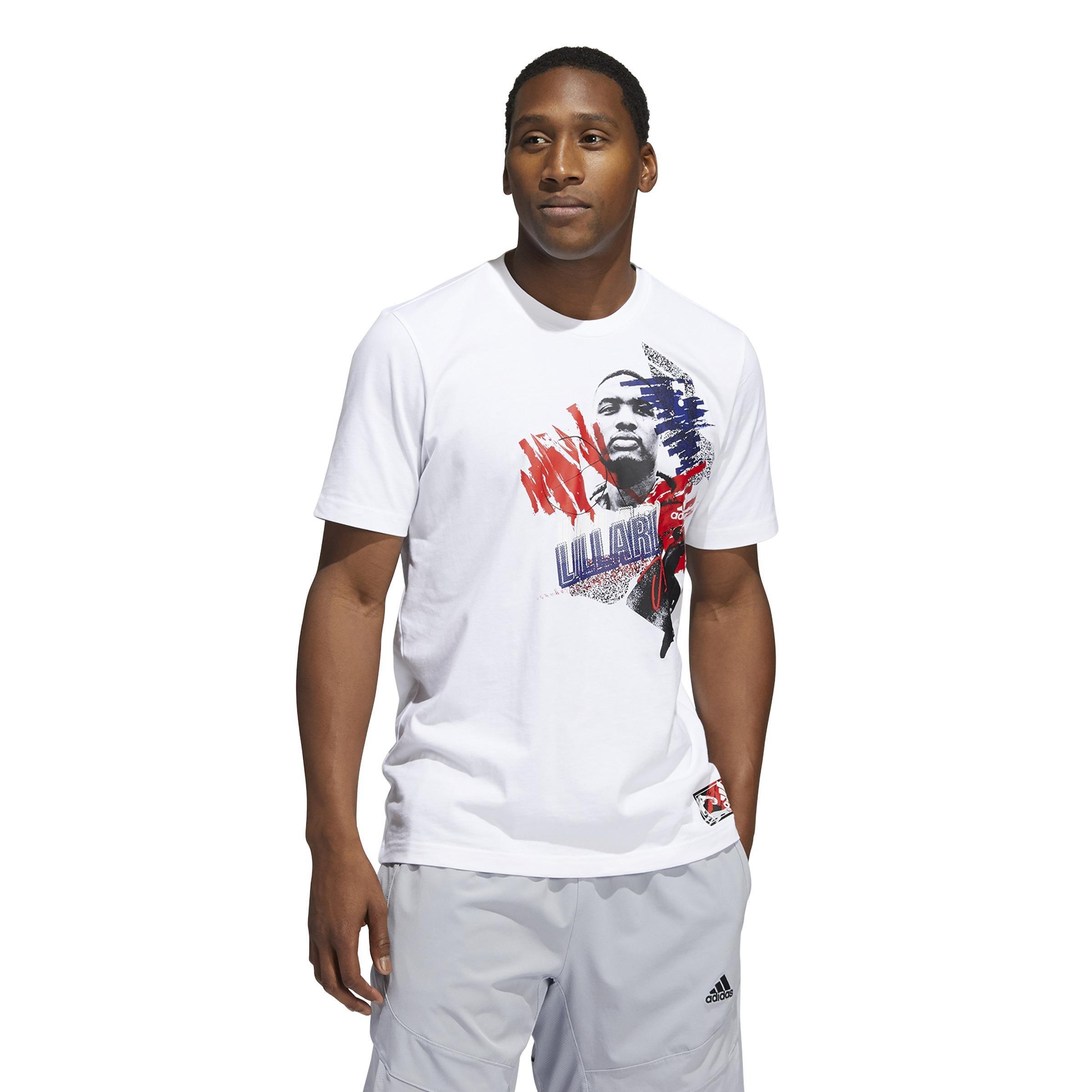 Dame Abstraction Graphic T-Shirt, White, , large image number 0