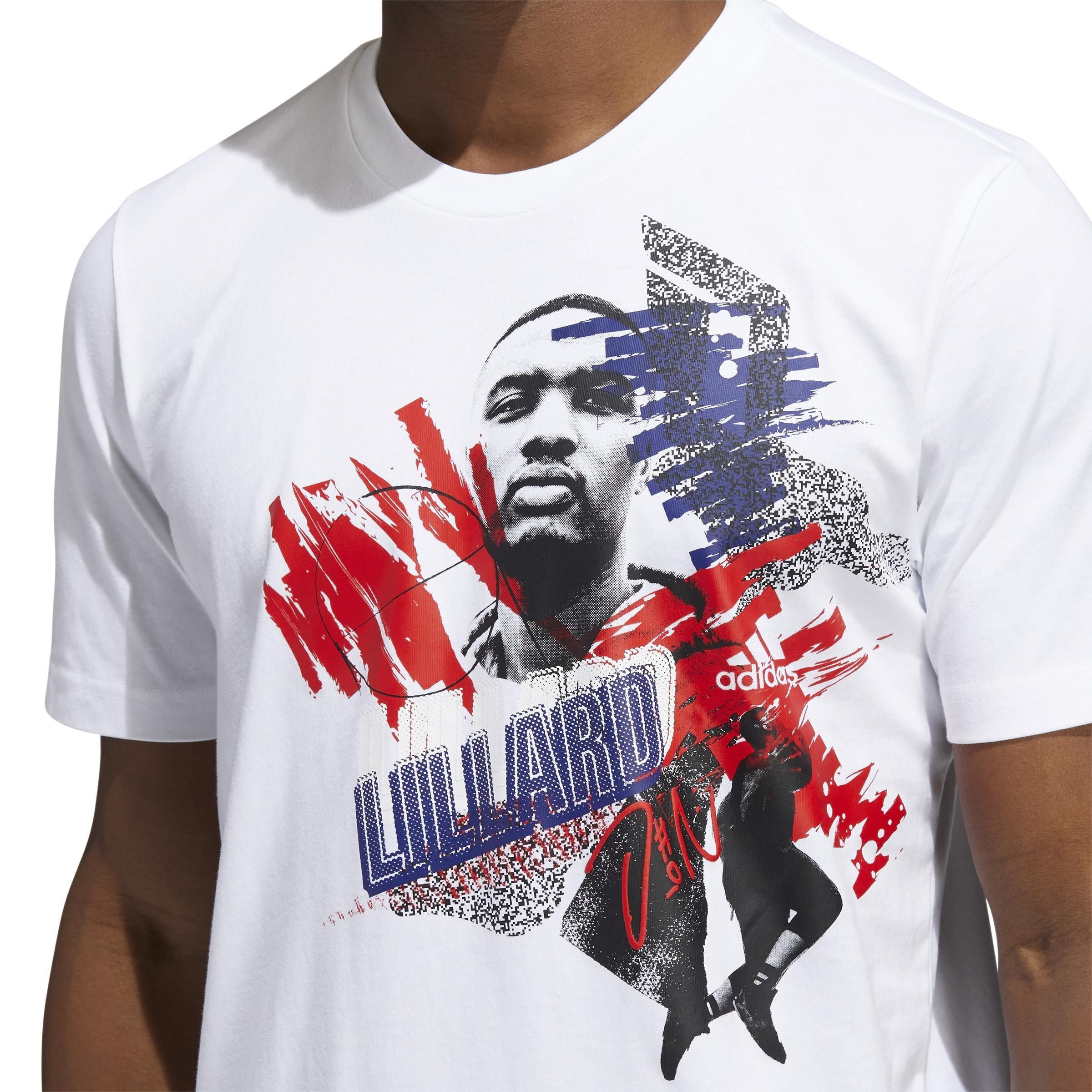 Dame Abstraction Graphic T-Shirt, White, , large image number 3