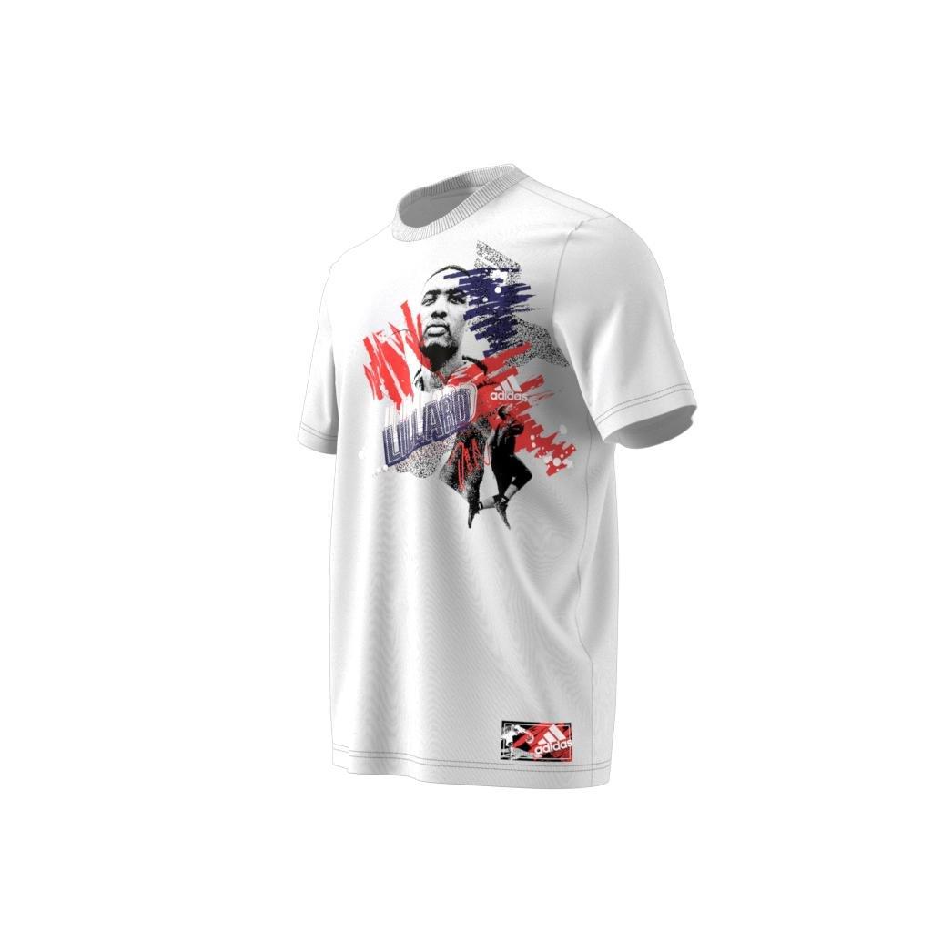 Dame Abstraction Graphic T-Shirt, White, , large image number 13