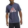 Mens Botg Badge Of Sport Graphic T-Shirt, Navy, A901_ONE, thumbnail image number 0