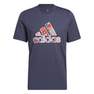 Mens Botg Badge Of Sport Graphic T-Shirt, Navy, A901_ONE, thumbnail image number 3