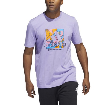 Men Universal Badge Of Sport T-Shirt, Purple, A901_ONE, large image number 4