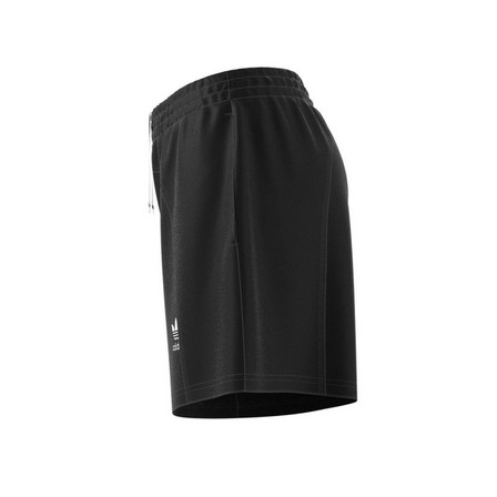 Women Adicolor Split Trefoil Shorts, Black, A901_ONE, large image number 14