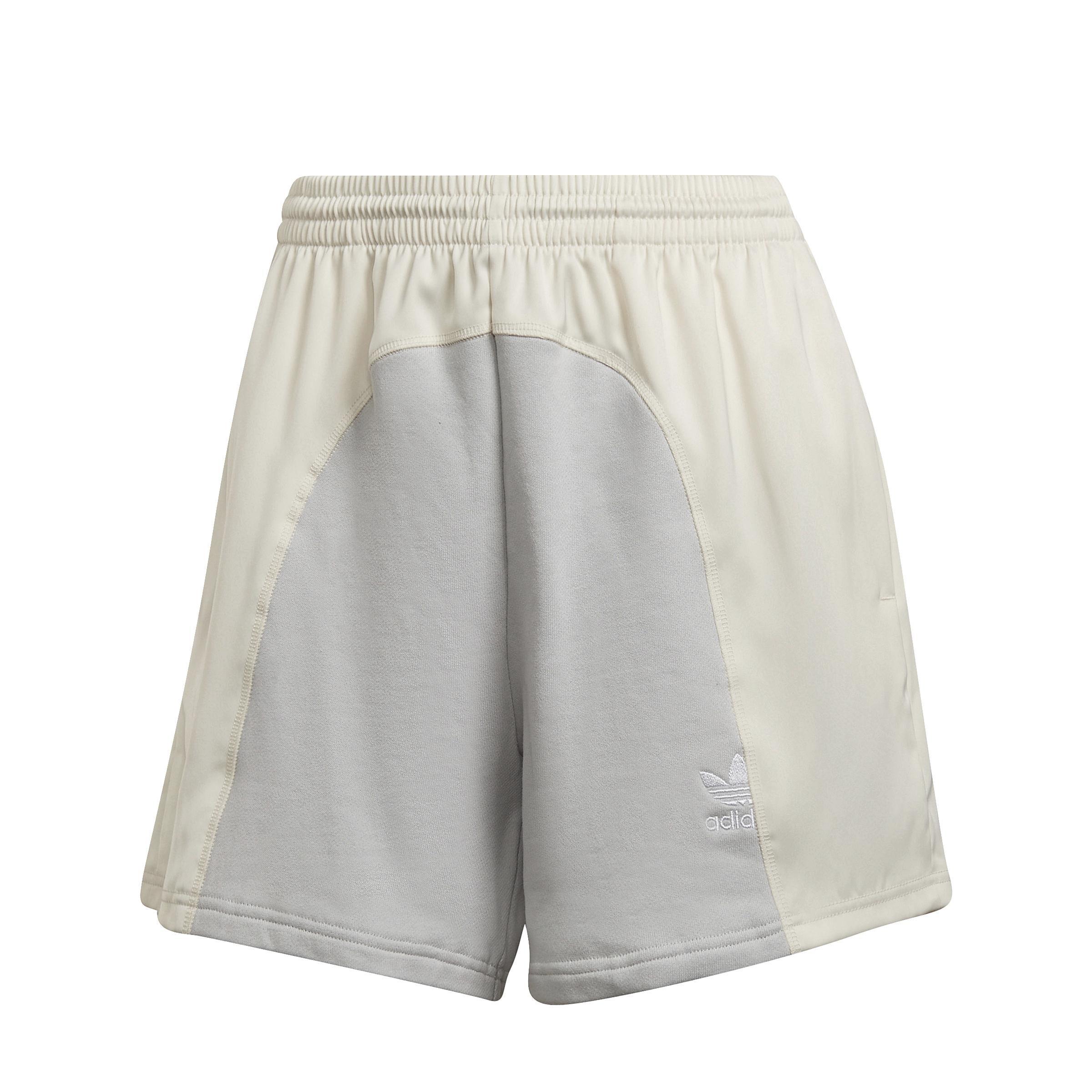 Adicolor Split Trefoil Shorts, Beige, A901_ONE, medium