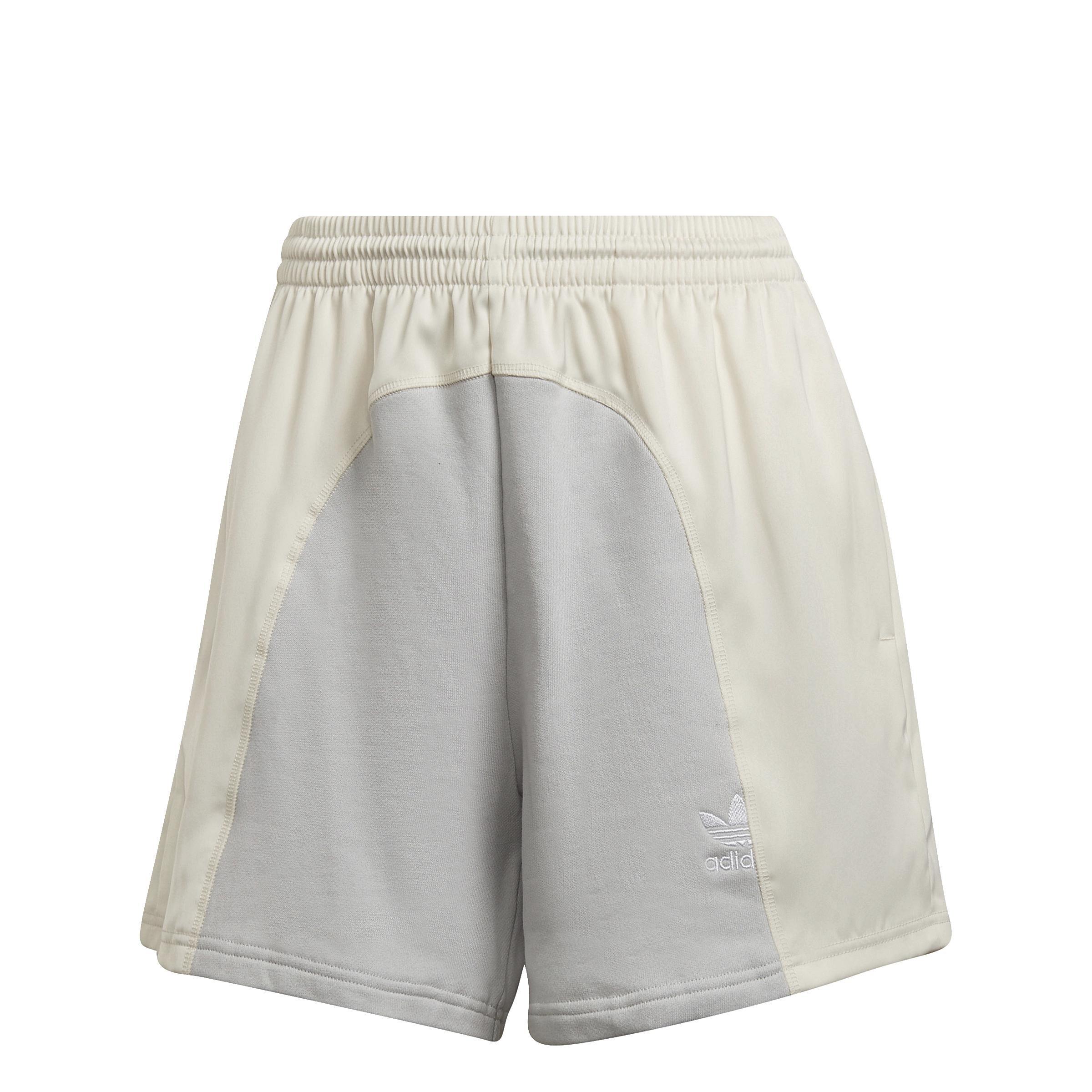 Adicolor Split Trefoil Shorts, Beige, A901_ONE, large image number 3