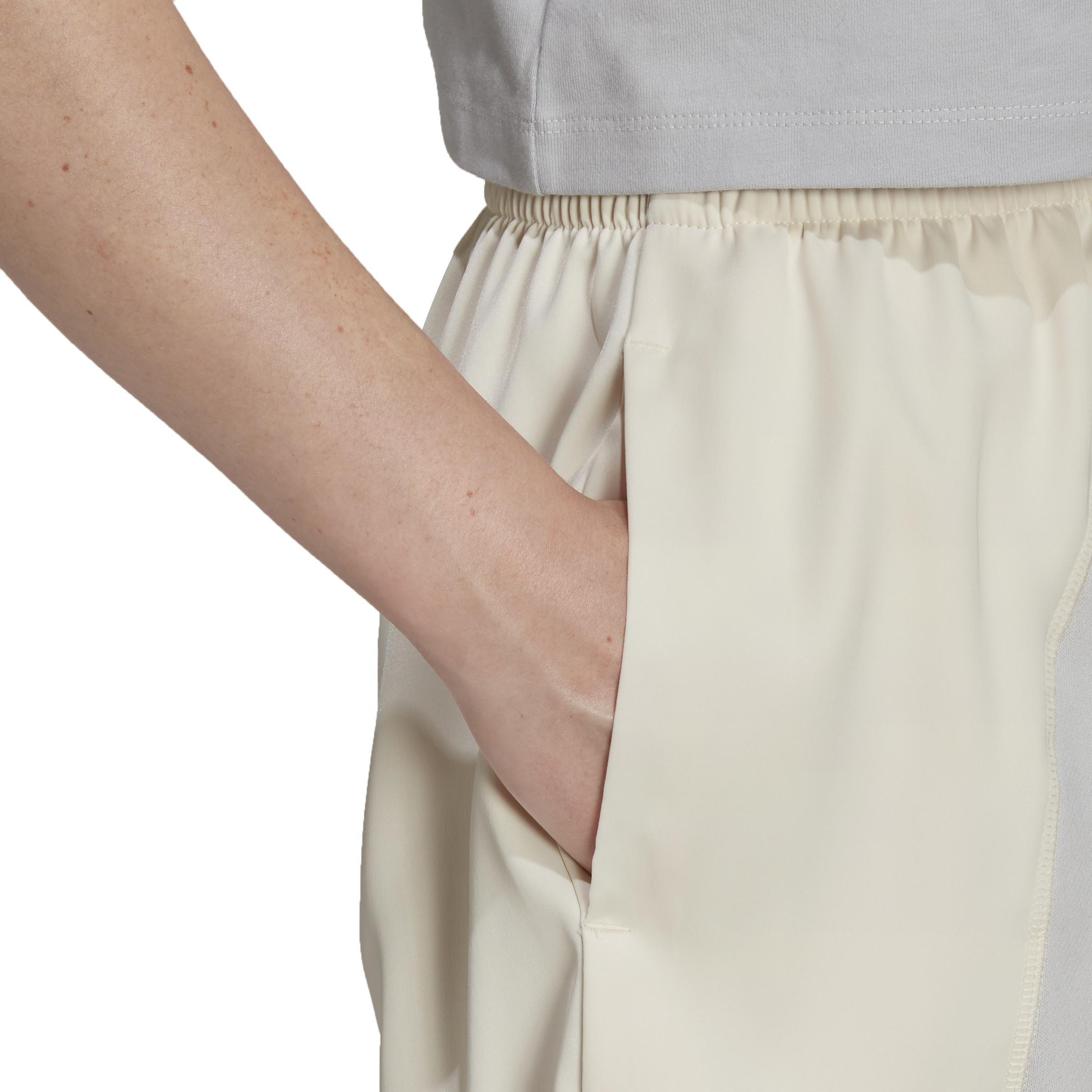 Adicolor Split Trefoil Shorts, Beige, A901_ONE, large image number 6