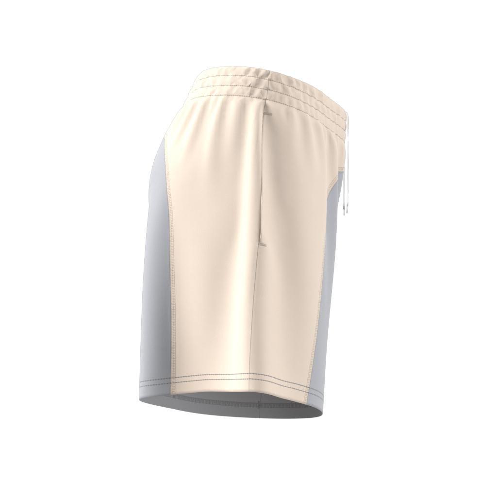 Adicolor Split Trefoil Shorts, Beige, A901_ONE, large image number 7