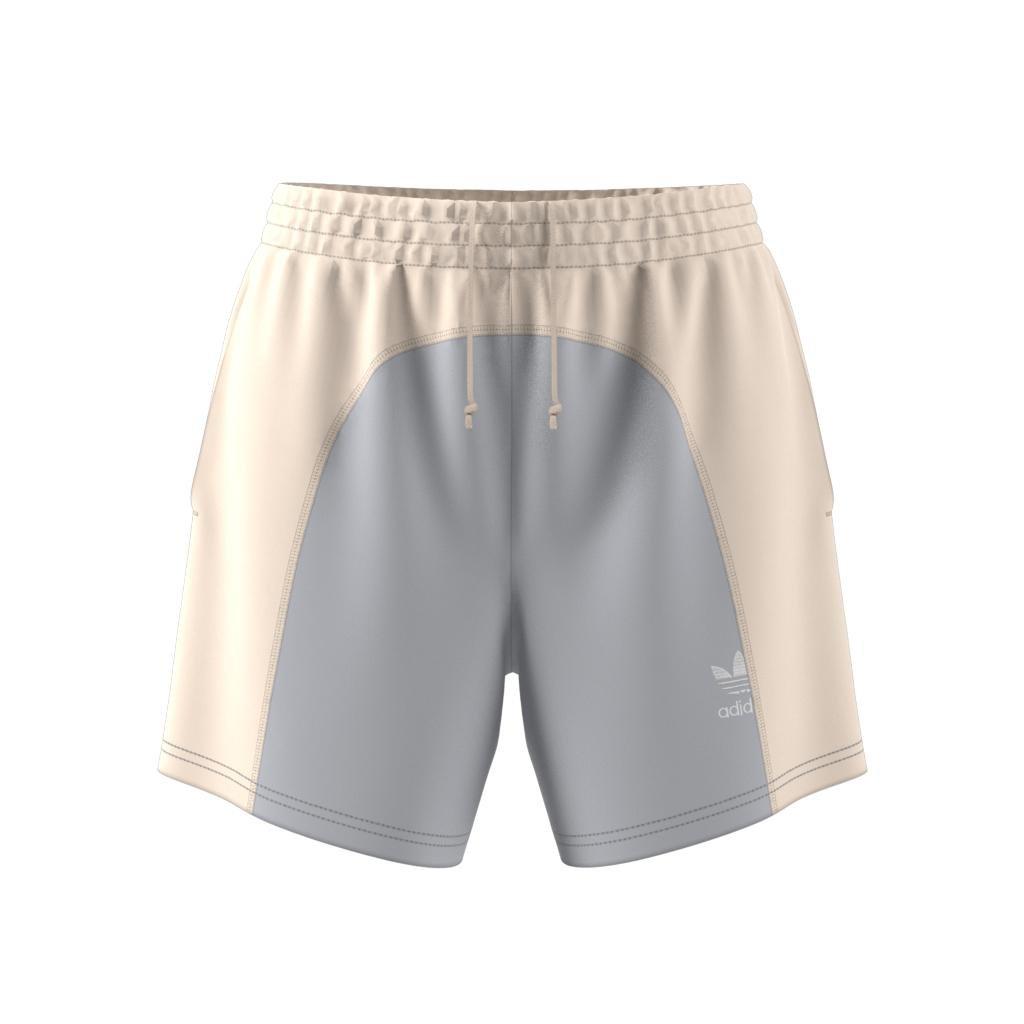 Adicolor Split Trefoil Shorts, Beige, A901_ONE, large image number 8