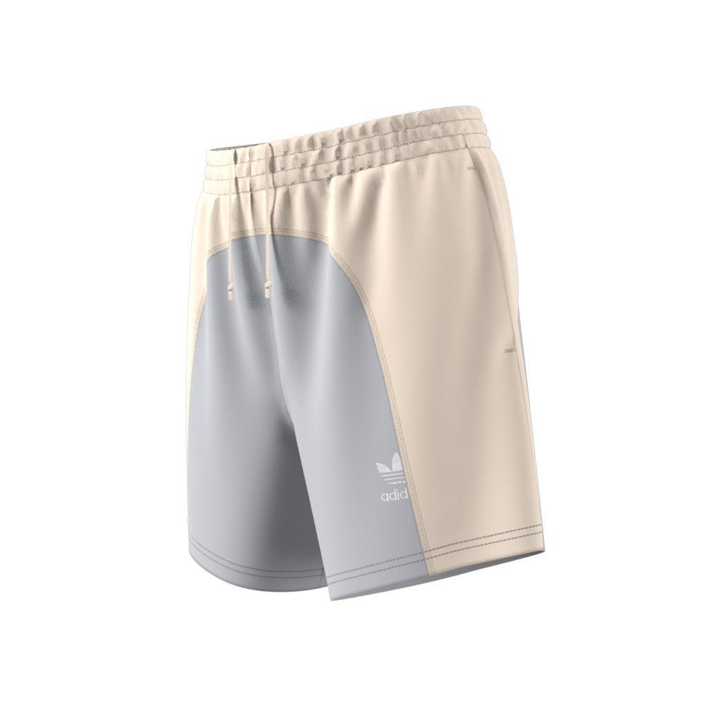 Adicolor Split Trefoil Shorts, Beige, A901_ONE, large image number 12