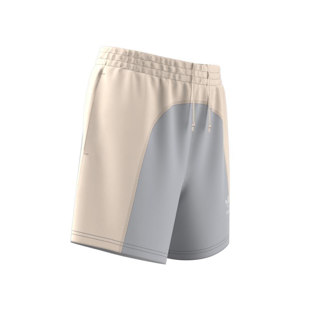 Adicolor Split Trefoil Shorts, Beige, A901_ONE, large image number 14