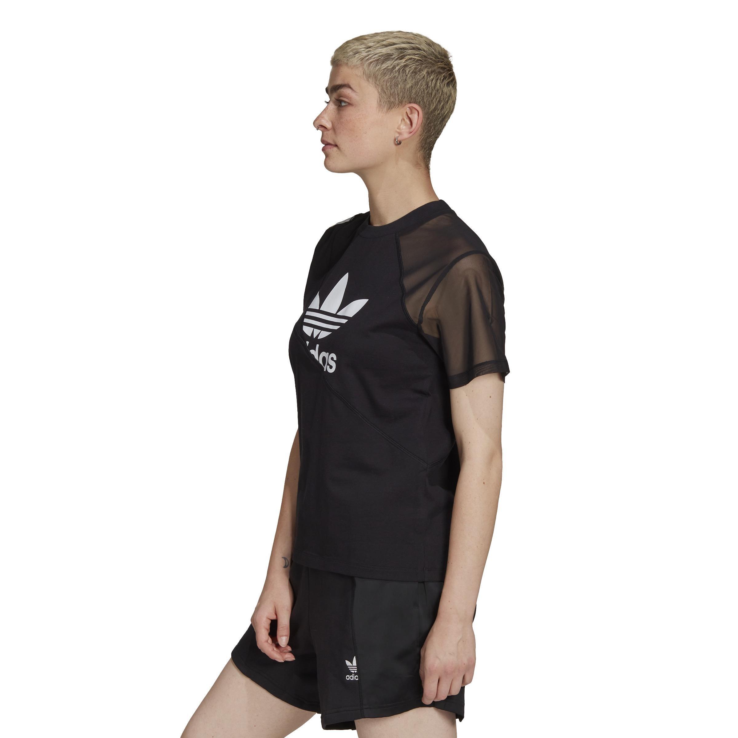 Adicolor Split Trefoil T-Shirt, Black, , large image number 7