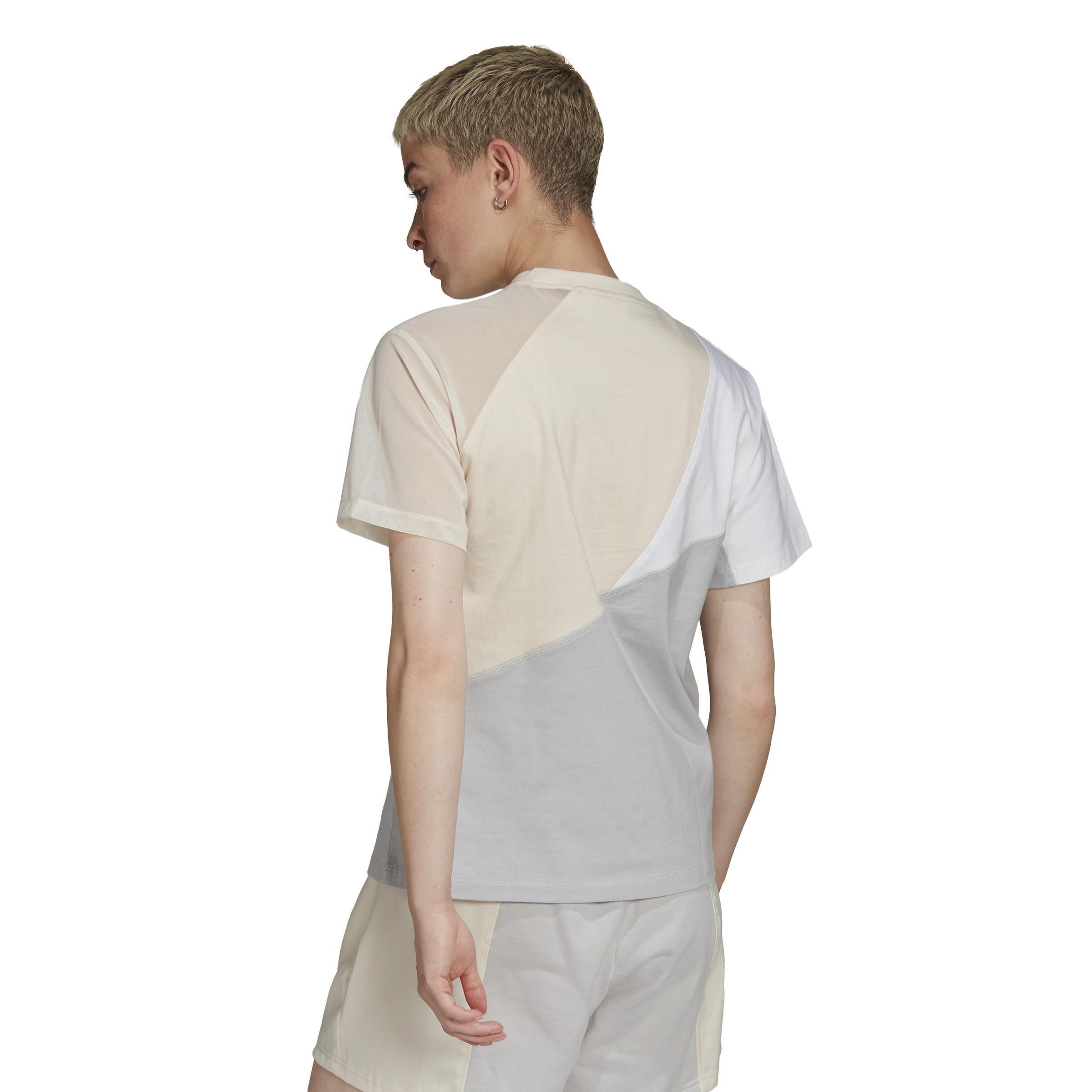Adicolor Split Trefoil T-Shirt, White, A901_ONE, large image number 3