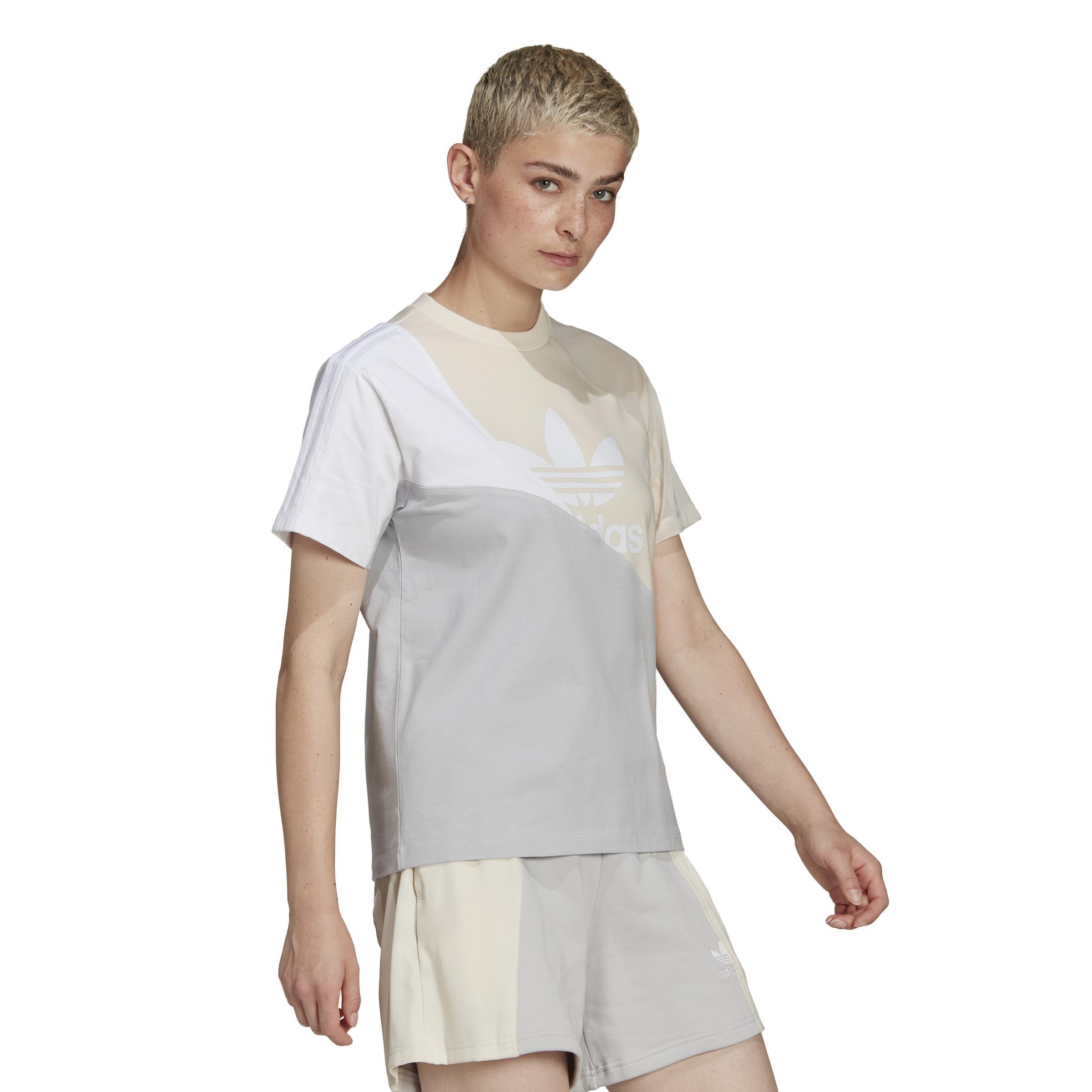 Adicolor Split Trefoil T-Shirt, White, A901_ONE, large image number 9