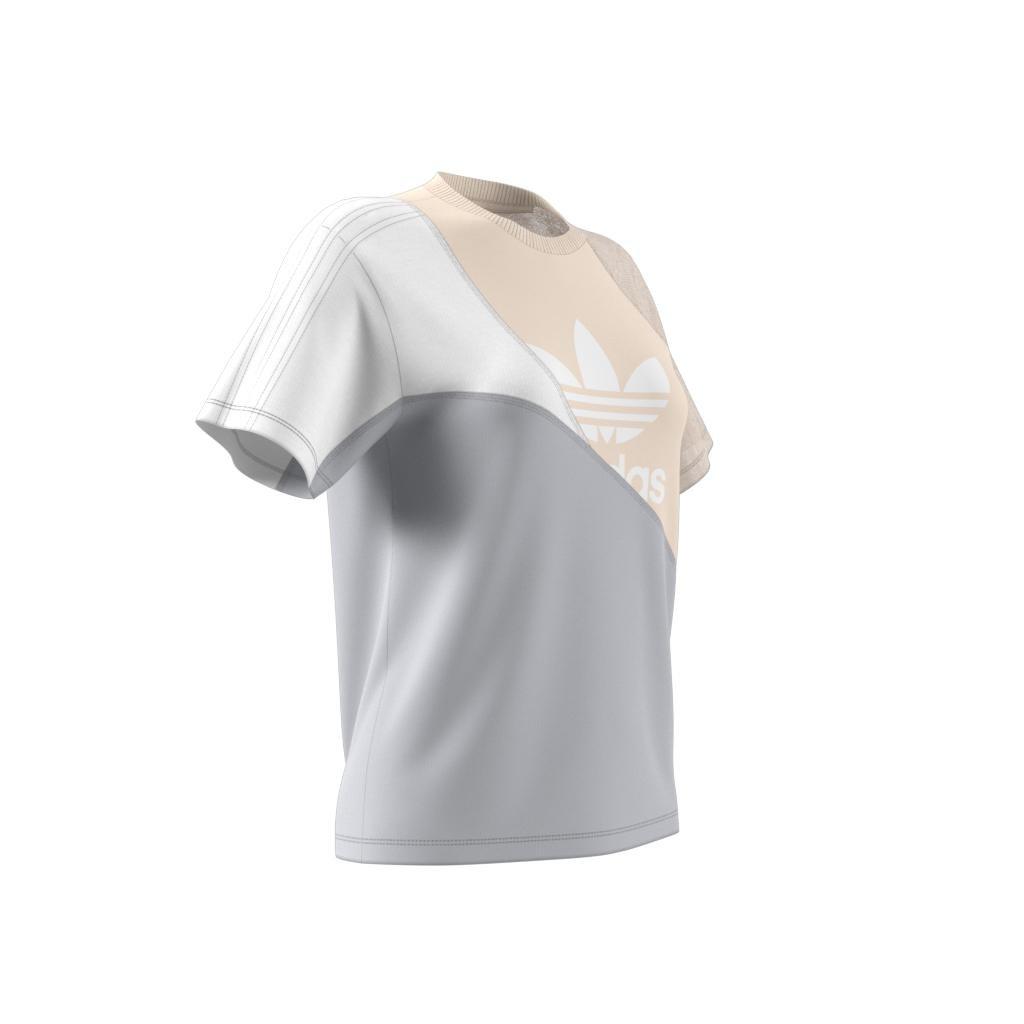 Adicolor Split Trefoil T-Shirt, White, A901_ONE, large image number 10