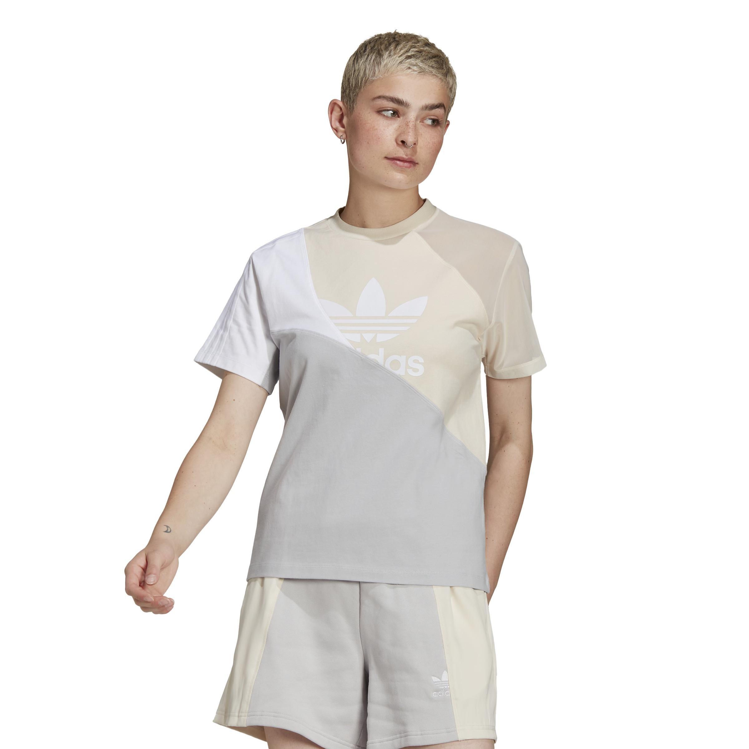Adicolor Split Trefoil T-Shirt, White, A901_ONE, large image number 13
